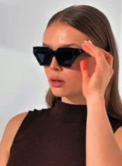 Ceto Unisex Siyah Güneş Gözlüğü