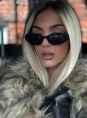 Egg Uovo Vintage Model Oval Güneş Gözlüğü