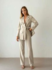 BLAZER ÇEKET BEJ TAKIM