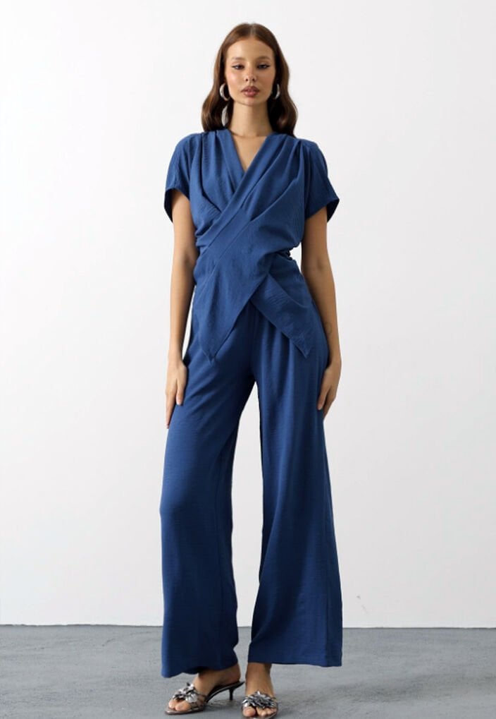 Asimetrik Kesim Takım - İndigo