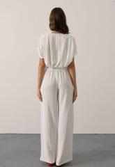 Asimetrik Kesim Takım - Beyaz